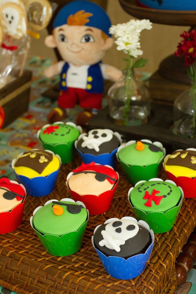 Fondant Pirate Cupcakes