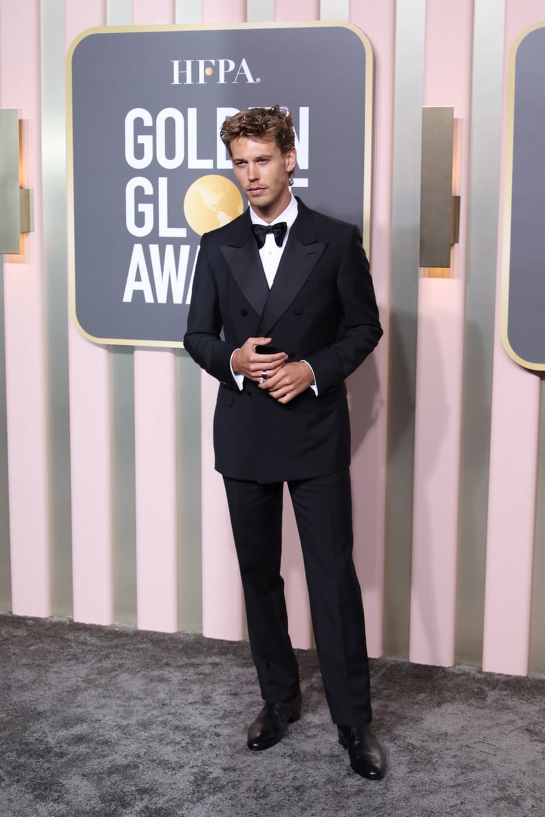 Austin Butler at the 2023 Golden Globe Awards