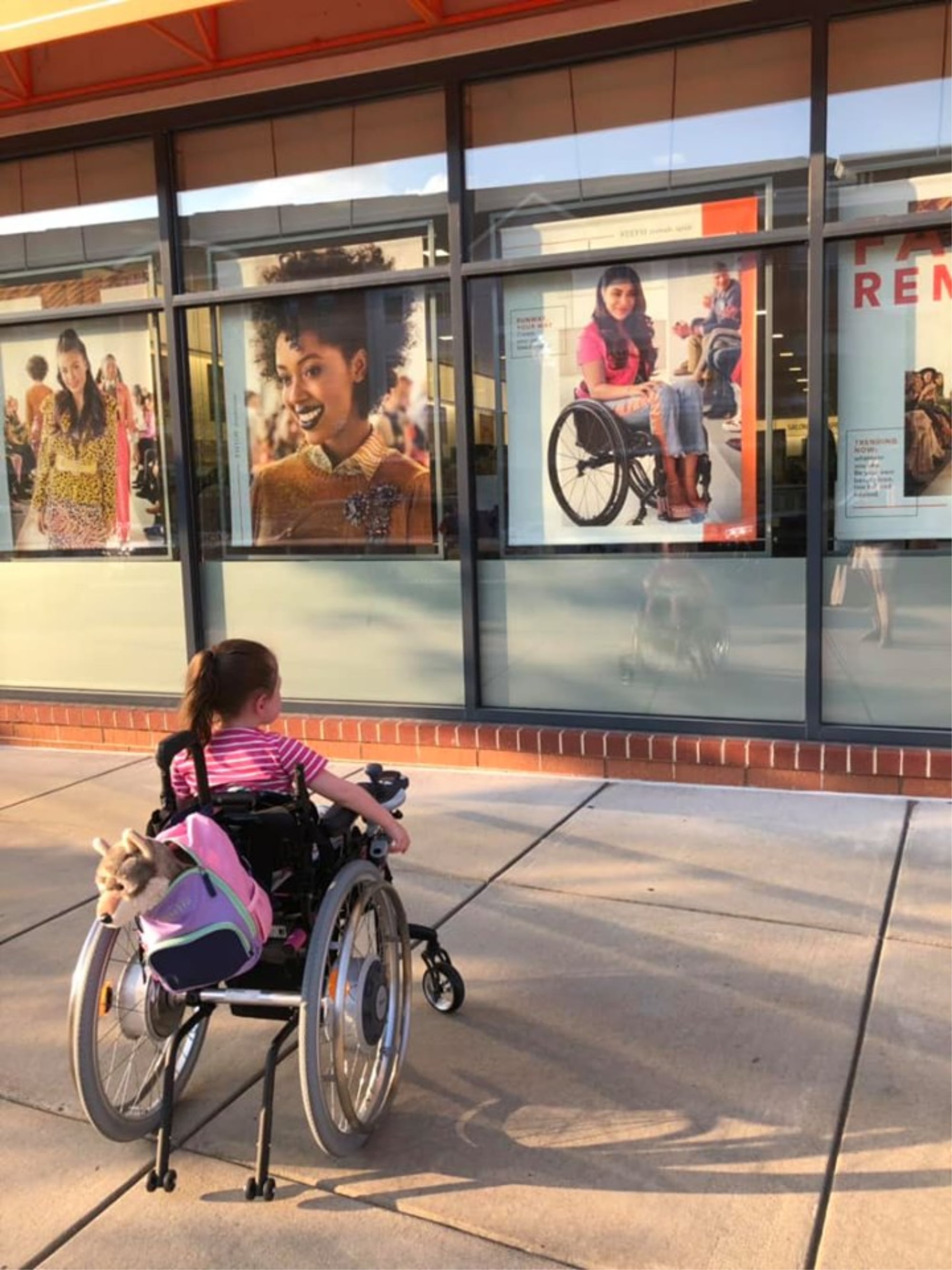 Photo of Girl Looking at Inclusive Ulta Ad | PS Family