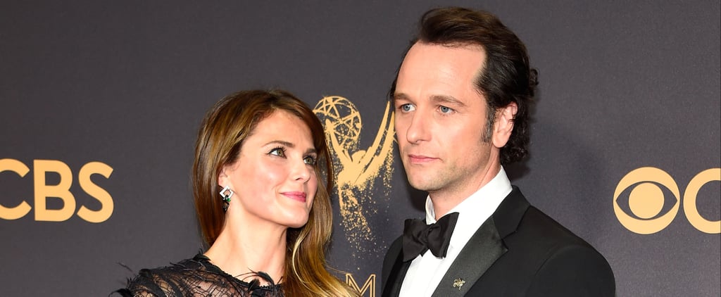 Keri Russell and Matthew Rhys at the 2017 Emmys
