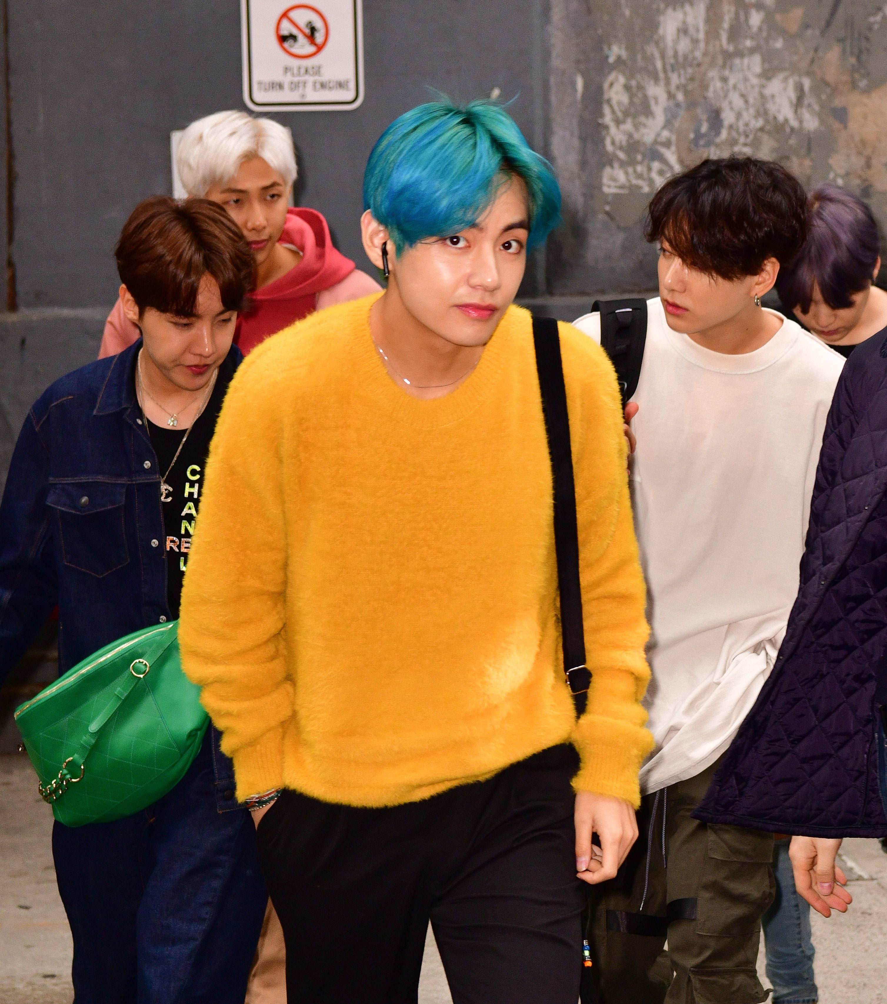 Jungkook yellow sweater shop
