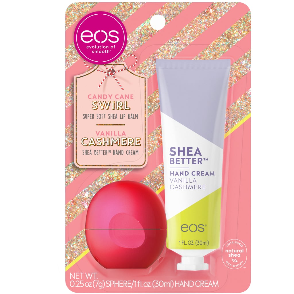 Eos Holiday Lip Balm Sphere and Shea Better Hand Cream Gift Set Easy