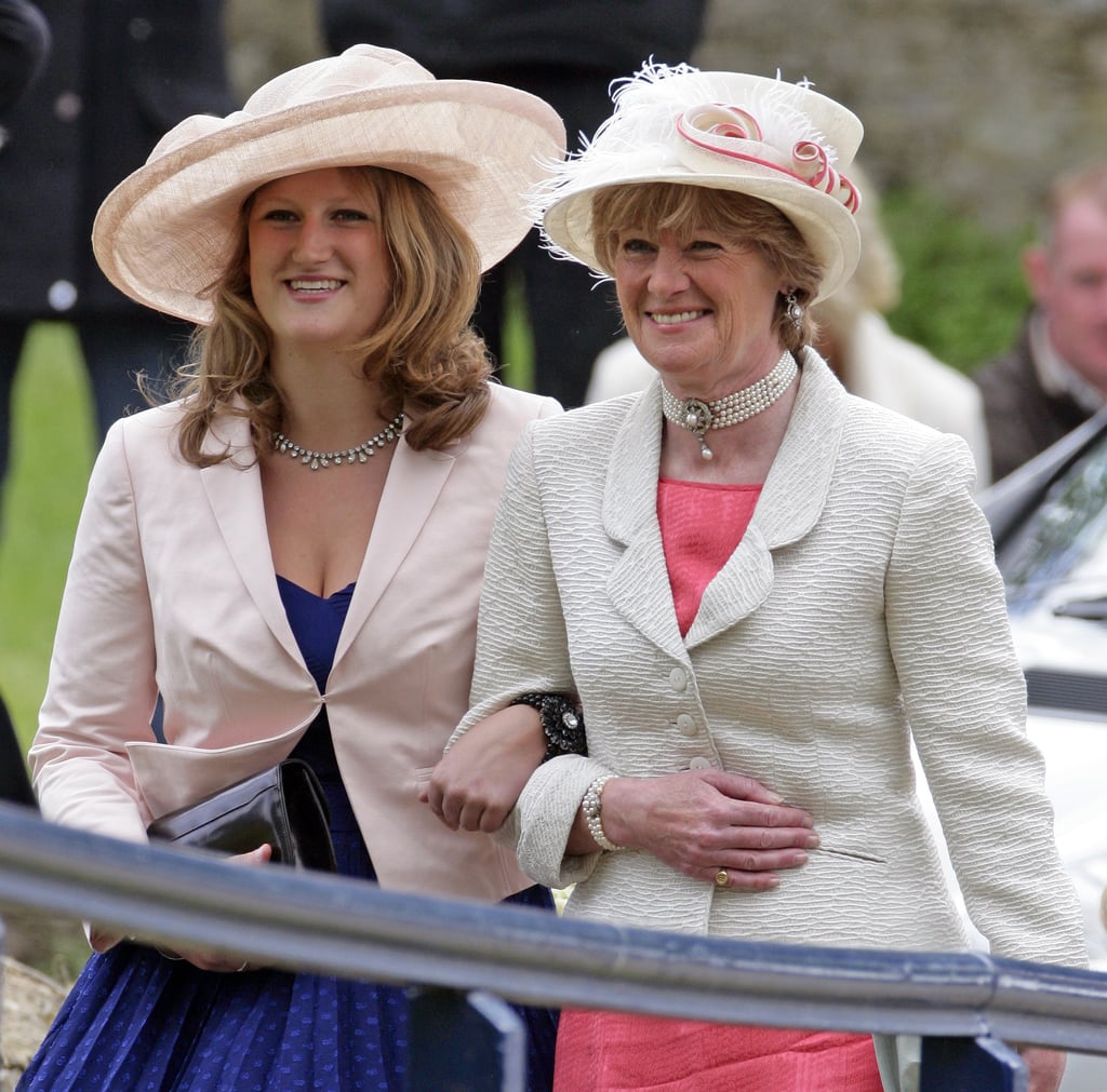 Lady Sarah McCorquodale at Her Daughter Emily's Wedding in 2012