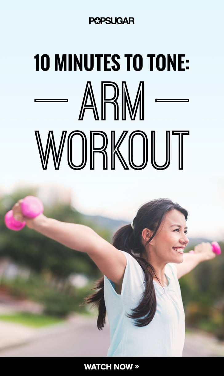 10 Minute Arm Sculpt Our 10 Most Pinned Workouts Of 14 Popsugar Fitness Photo 2