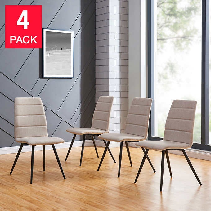 Dining Chairs, Pack of 4