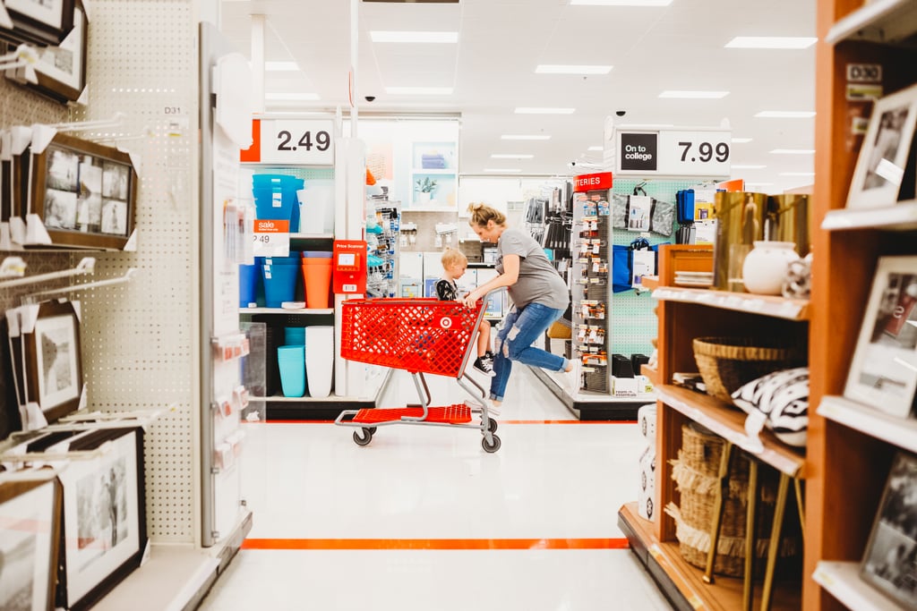 Rainbow Baby Pregnancy Photo Shoot at Target