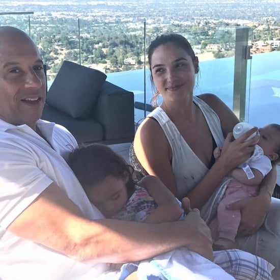 Gal Gadot and Vin Diesel Hanging Out With Their Kids 2017