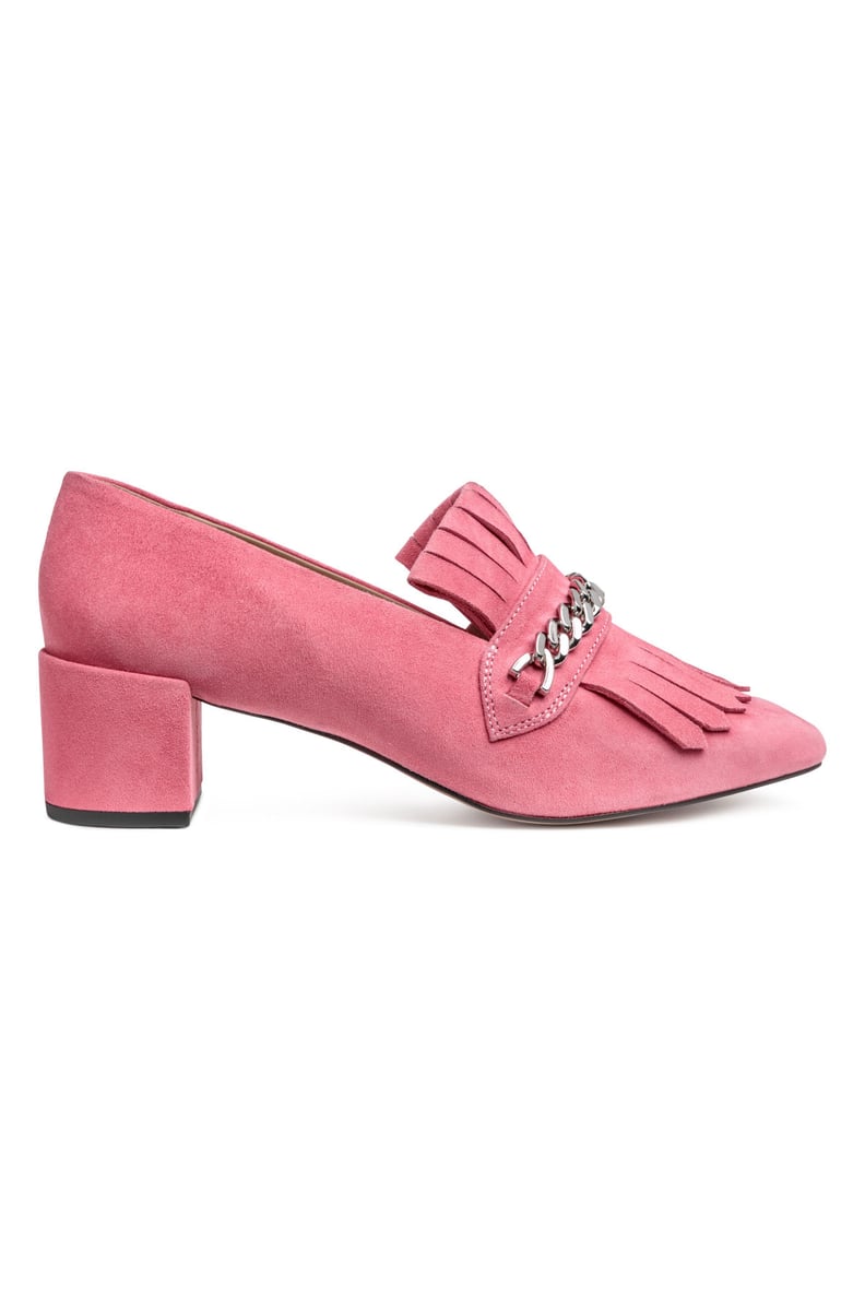 H&M Pink Loafers
