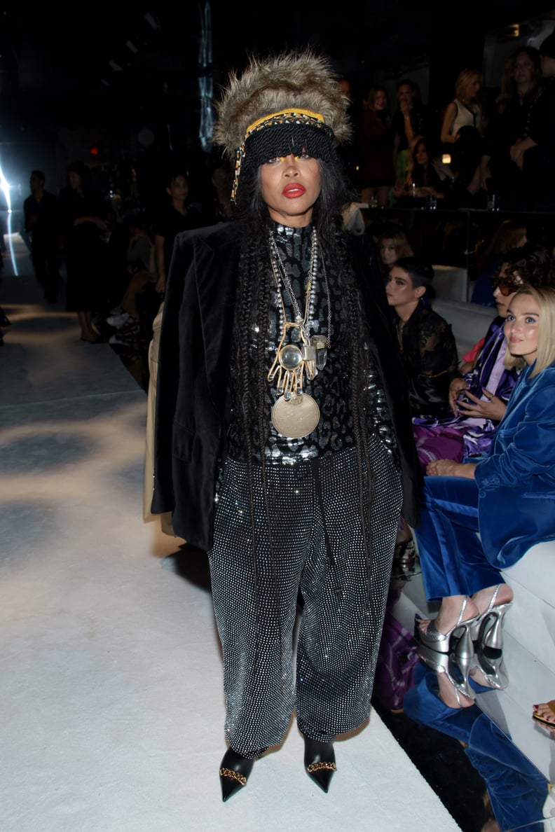 Erykah Badu at Tom Ford During New York Fashion Week