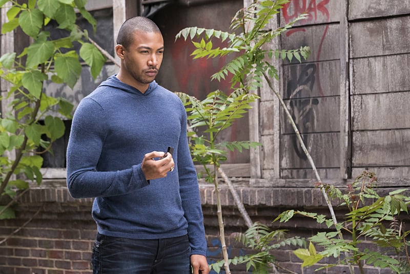 Marcel (Charles Michael Davis) in a moment of pause.