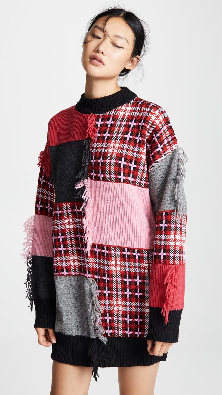 MSGM Mixed Media Sweater Dress | The 38 