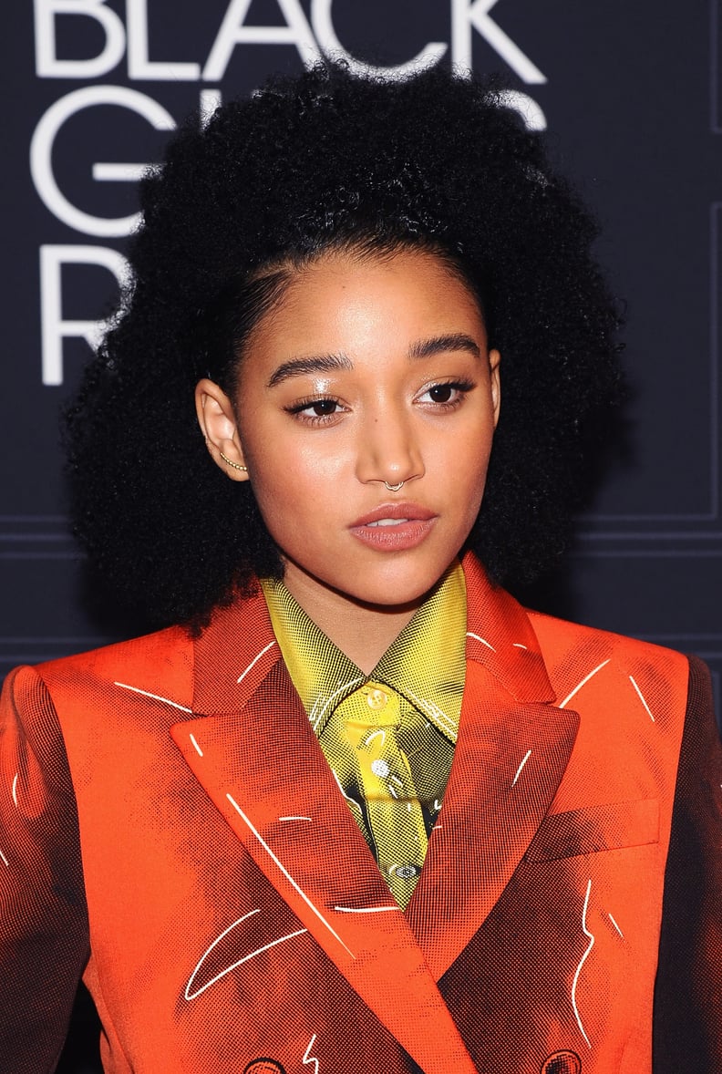 Amandla Stenberg With Curls