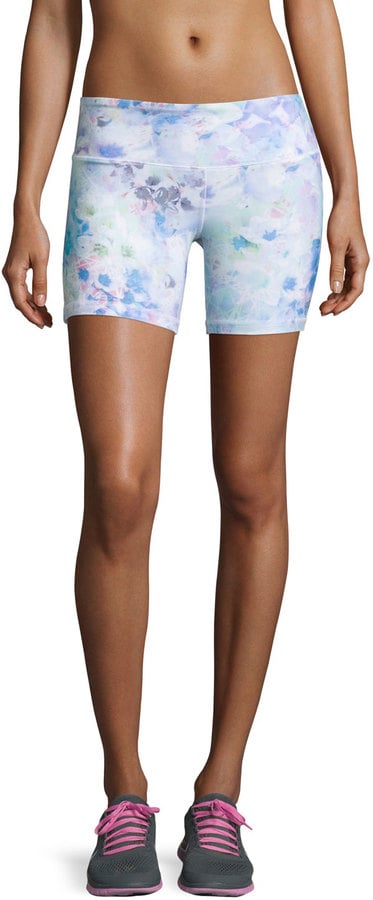Graphic Printed Activewear Shorts POPSUGAR Fitness
