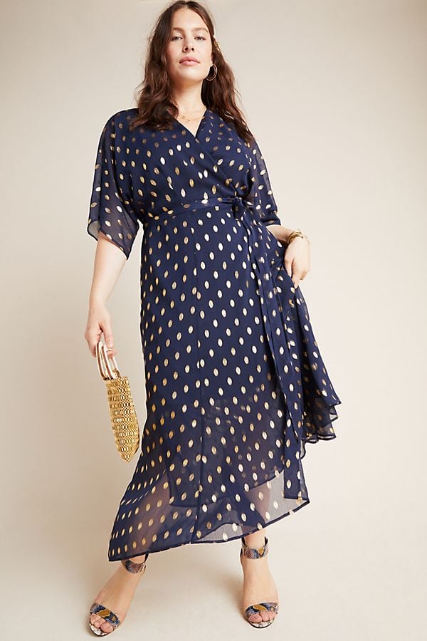 Hutch Loren Plus Wrap Maxi Dress