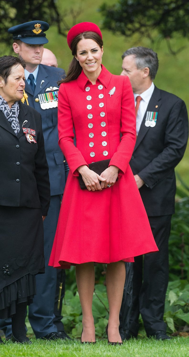 Kate Middleton at New Zealand's Government House in 2014