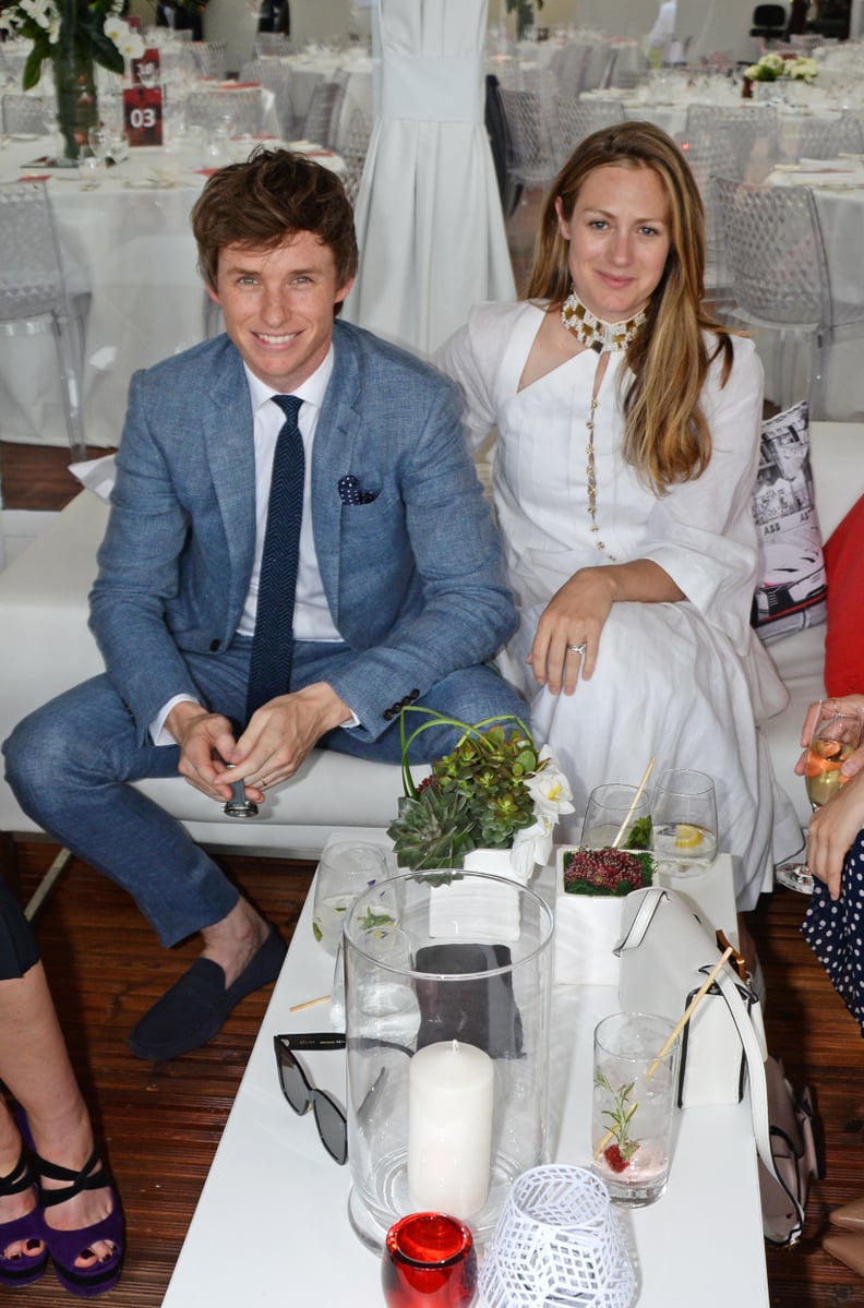 Eddie Redmayne and Hannah Bagshawe