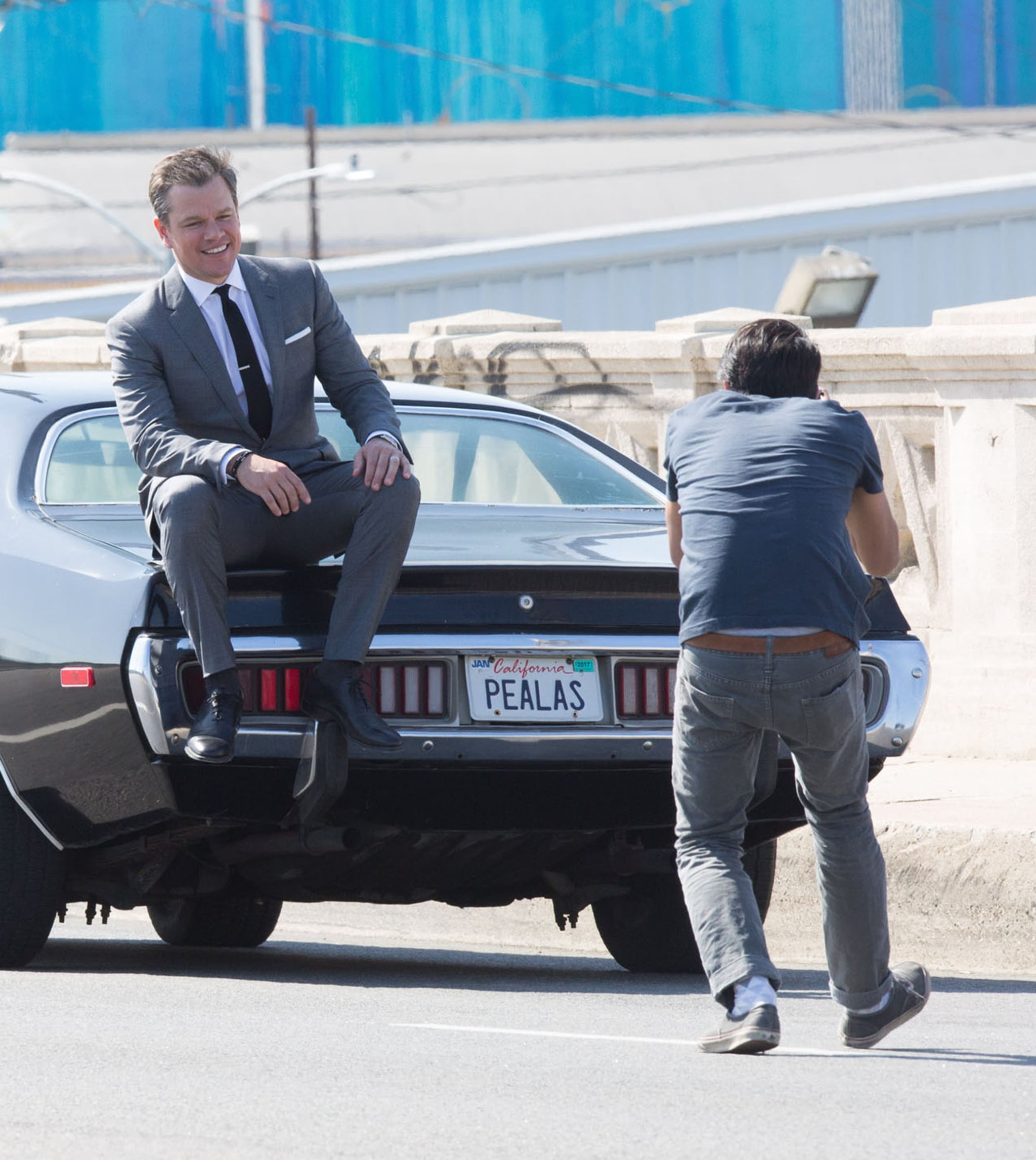 Matt Damon on GQ Photo Shoot Pictures May 2016