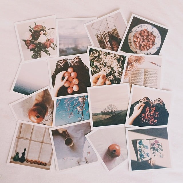 The people behind the Australian company Origrami definitely know how to make the best out of Instagram snaps. Order a package ($20 and up) of retro-style prints (yours or mom's) as a thoughtful Mother's Day gift. Most packages come with multiple design themes and a photo map. 
Source: Instagram user minafagerlund