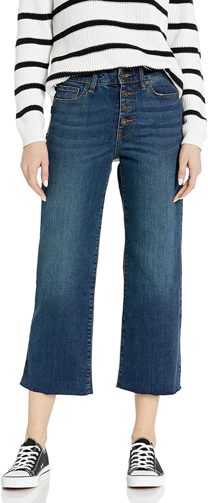 Goodthreads Women's High-Rise Wide Leg Cropped Jean