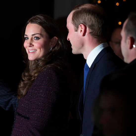 Kate Middleton Pregnant Wearing Seraphine Coat in New York
