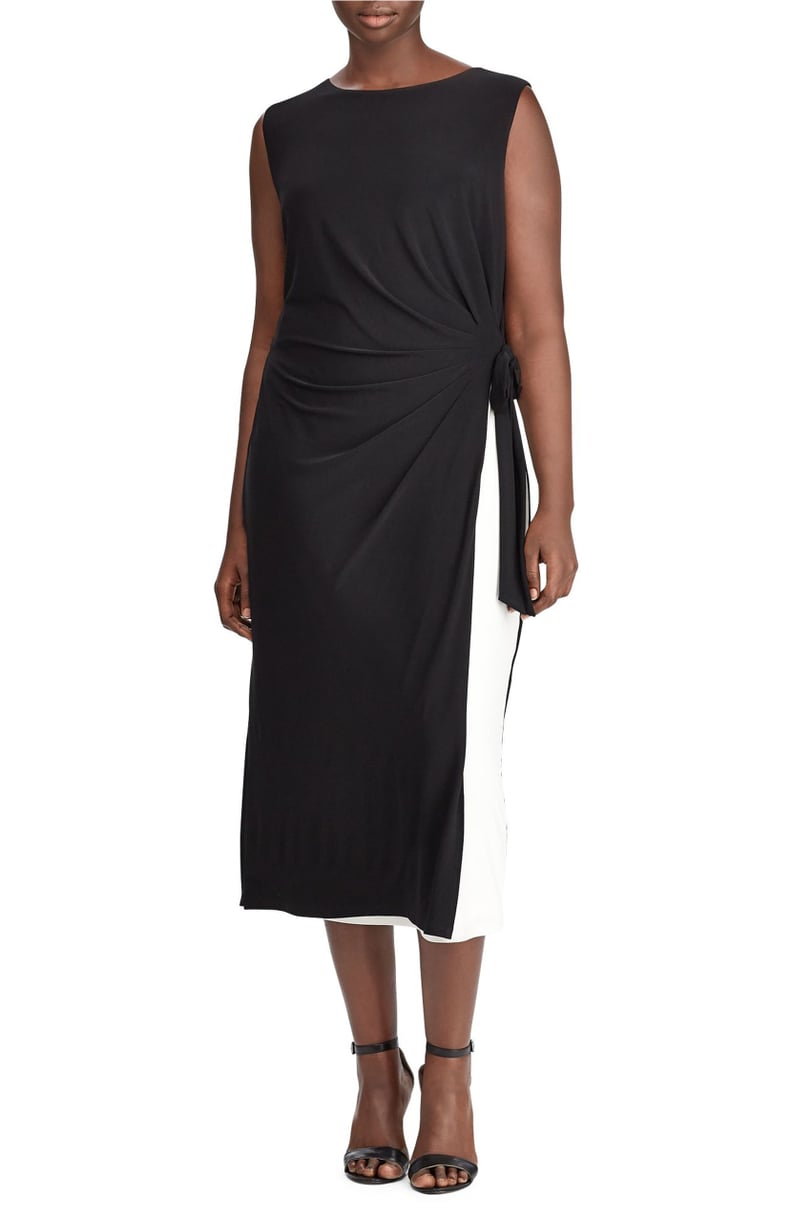 Lauren Ralph Lauren Two-Tone Shift Dress