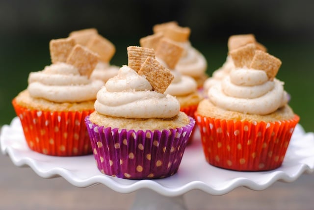 Cinnamon Toast Crunch Cupcakes