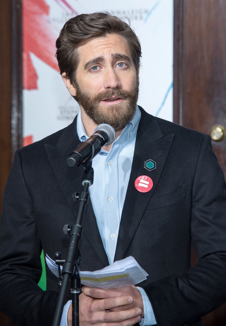 Jake Gyllenhaal at Sunday in the Park With Photocall PS Celebrity
