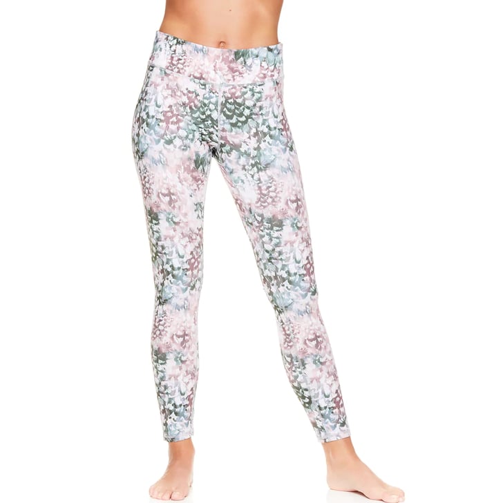 Gaiam Print Yoga Midrise Ankle Leggings 