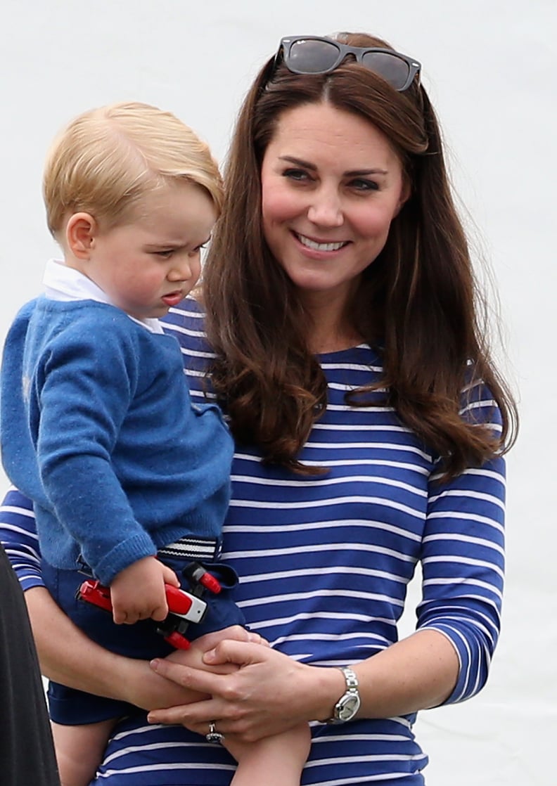 Prince George Is Unimpressed | POPSUGAR Celebrity