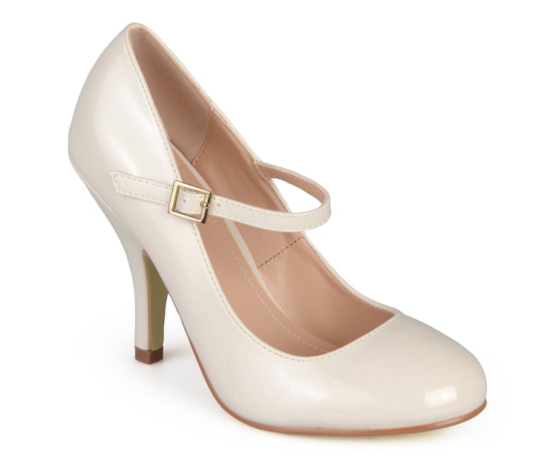 Journee Collection Patent Finish Mary Jane Pumps