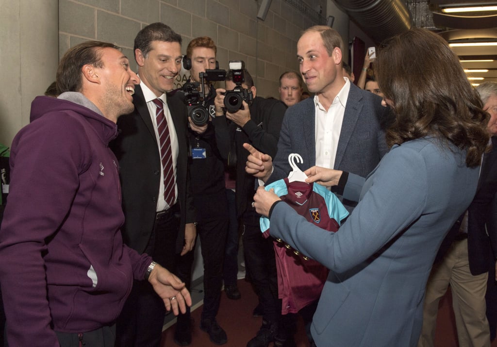 Prince William and Kate Middleton at Coach Core Graduation
