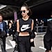 Bella Hadid's Airport Style