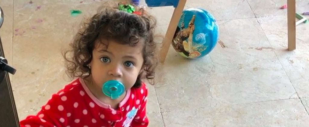 Dwayne Johnson's Daughter on Christmas Day