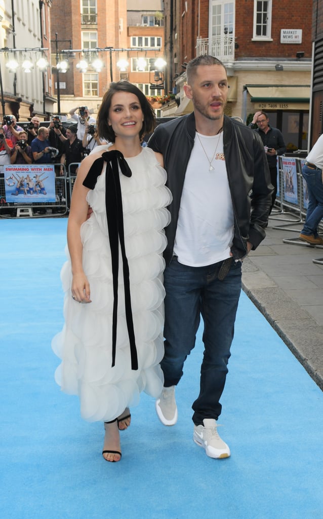 Tom Hardy and Charlotte Riley Swimming With Men Premiere