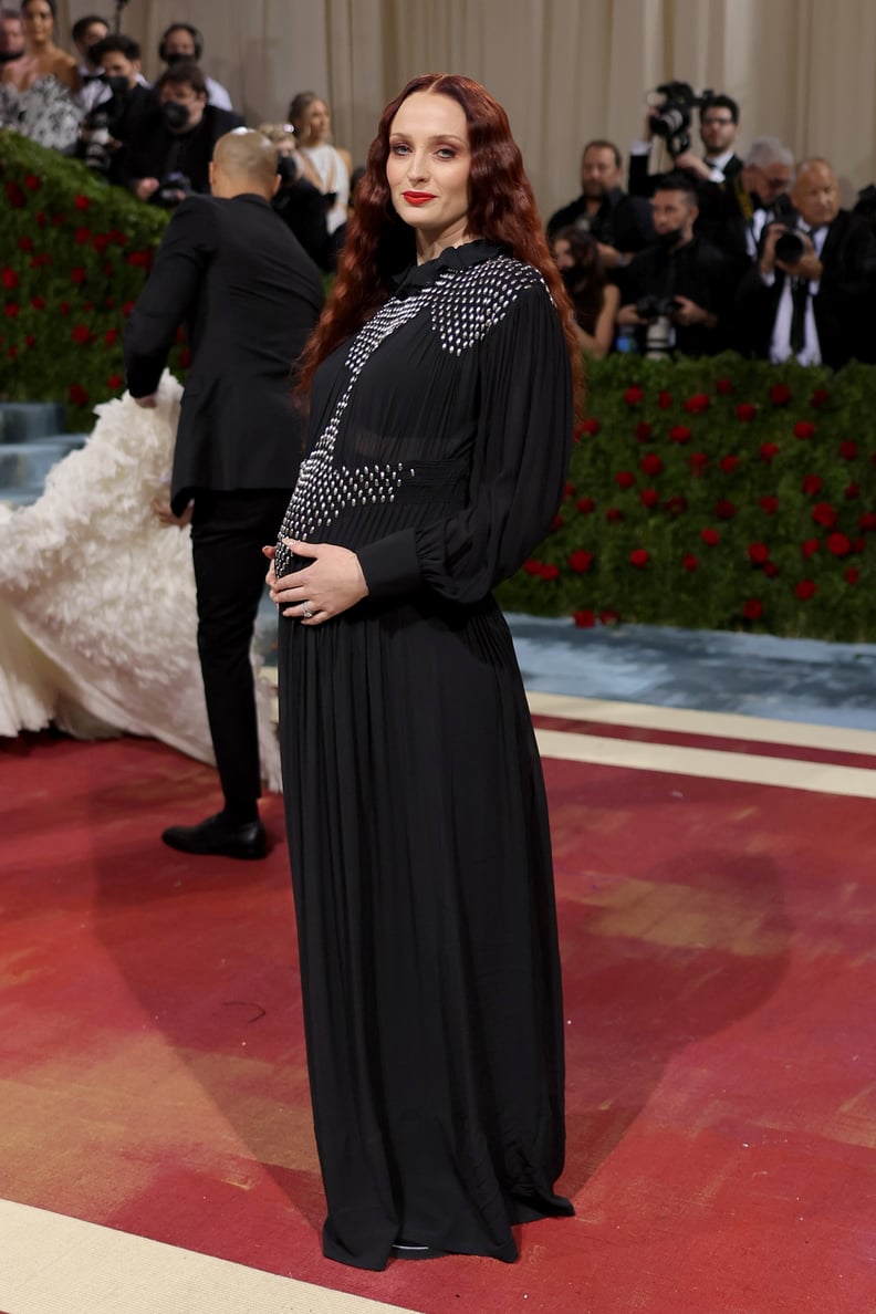 Sophie Turner shows off pregnancy at the Met Gala