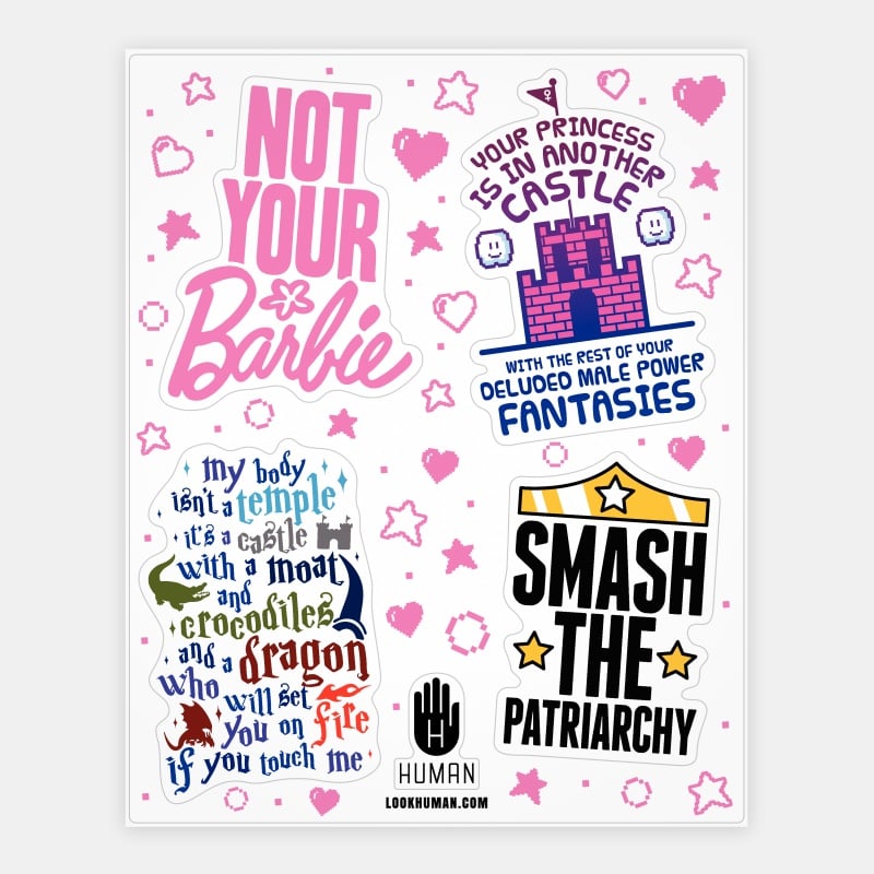 Nerdy Feminism Stickers