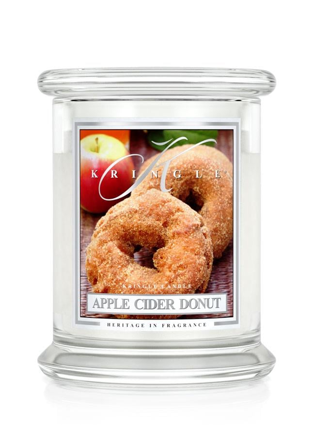 Apple cider doughnut candle ($25)