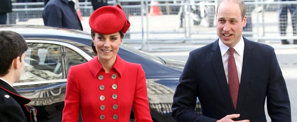 Kate Middleton's Red Catherine Walker Coat March 2019