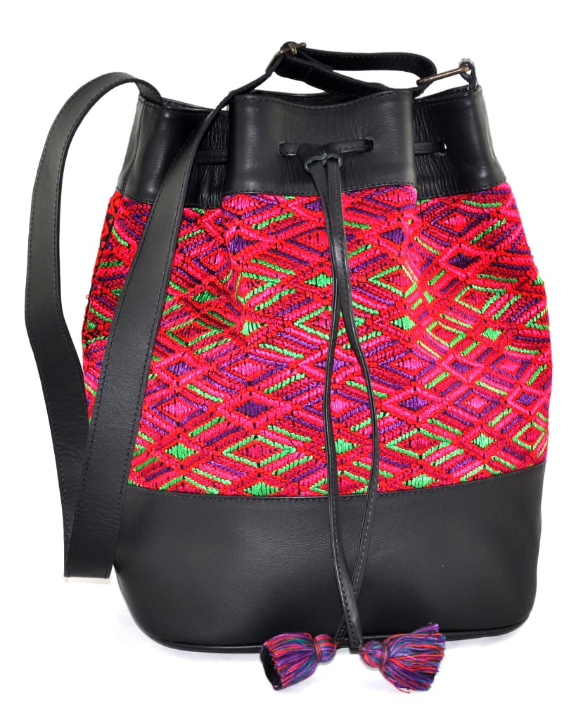 Huipil Bucket Bag ($240)