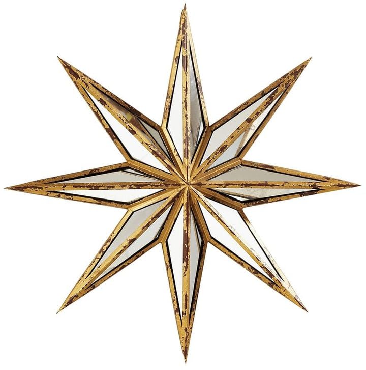 Pottery Barn Decorative Star Mirror 70 Wall Decor Picks That Make A Statement Popsugar Home Photo 6