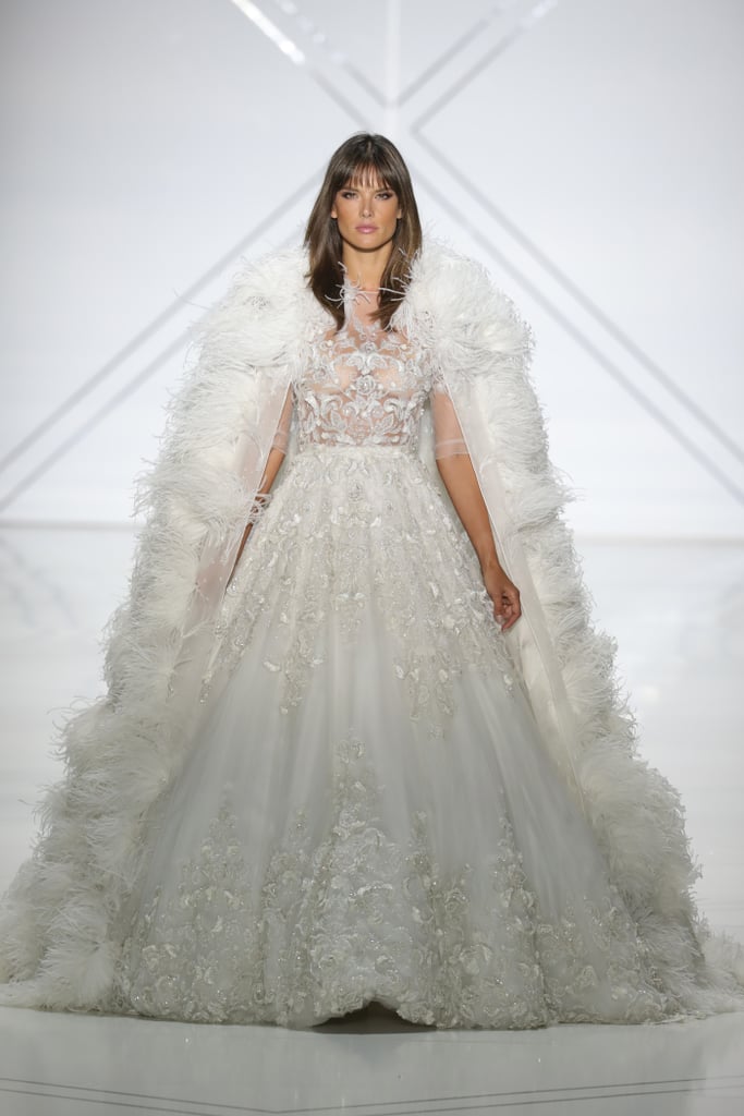 Alessandra Ambrosio on Ralph and Russo Runway Spring 2017