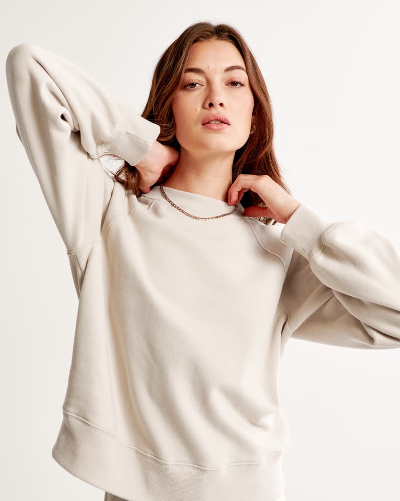 A Crew Sweatshirt For Lounging
