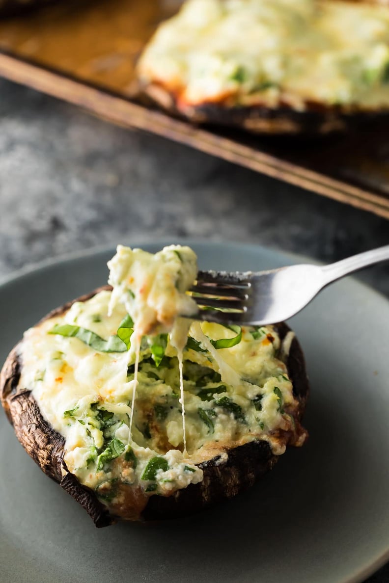 Lasagna-Stuffed Portobello Mushrooms