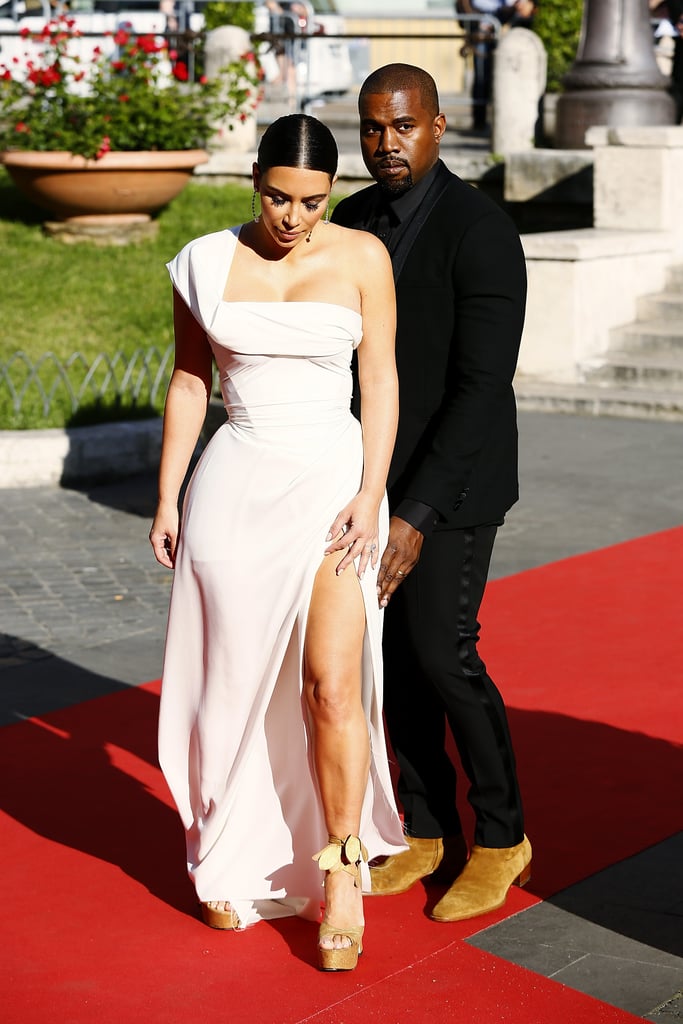 Kim Kardashian White Vivienne Westwood Dress May 2016