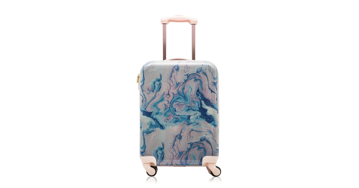 Cosmopolitan Fashion Hardcase Carryon Suitcase Best Cheap Suitcases on Amazon POPSUGAR