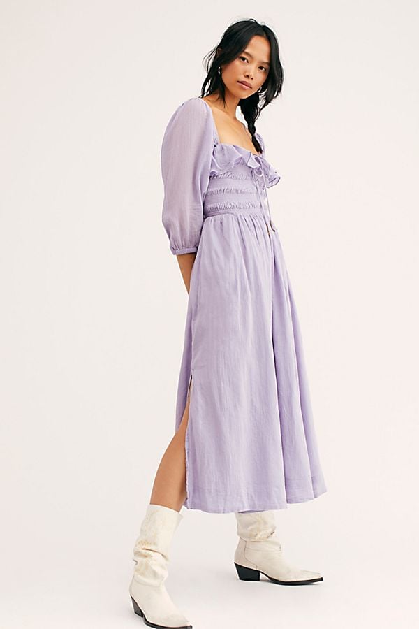 oasis lilac dress