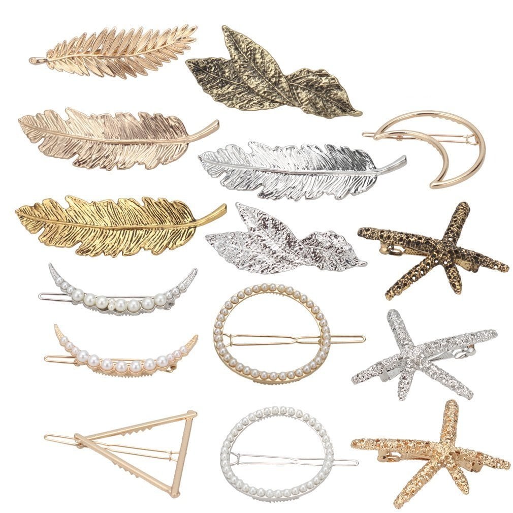 Jaciya Minimalist Dainty Hair Clips