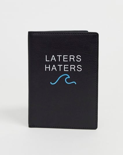 ASOS -  Laters Haters Passport Holder