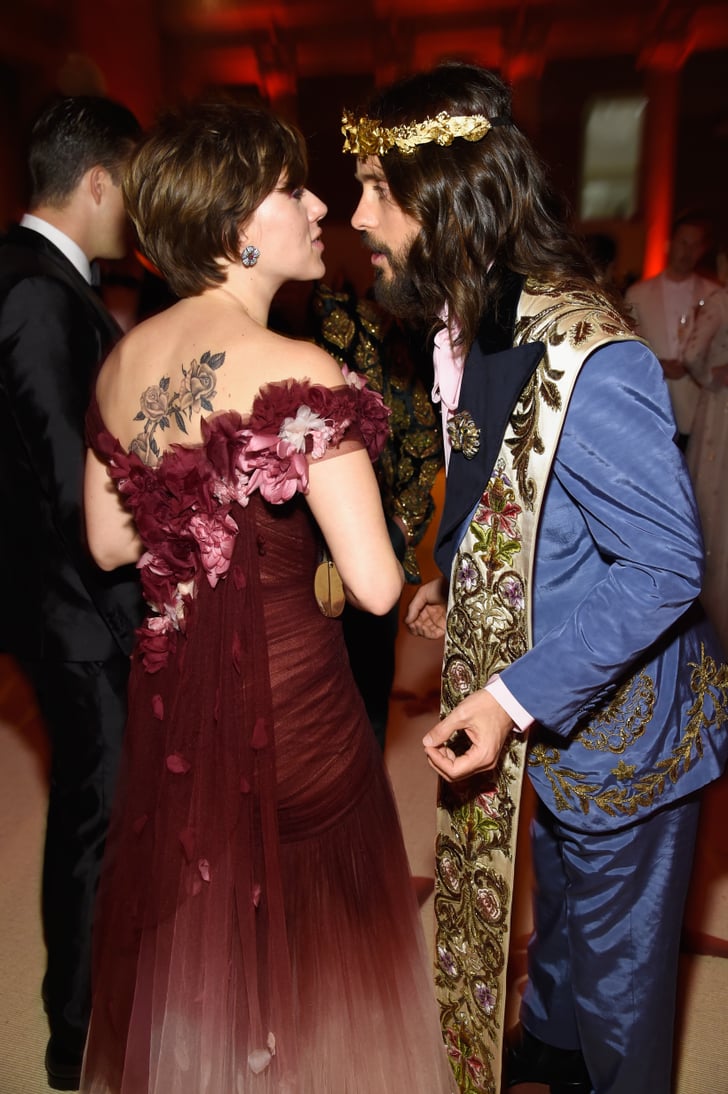 Jared Leto and Scarlett Johansson at the 2018 Met Gala | POPSUGAR