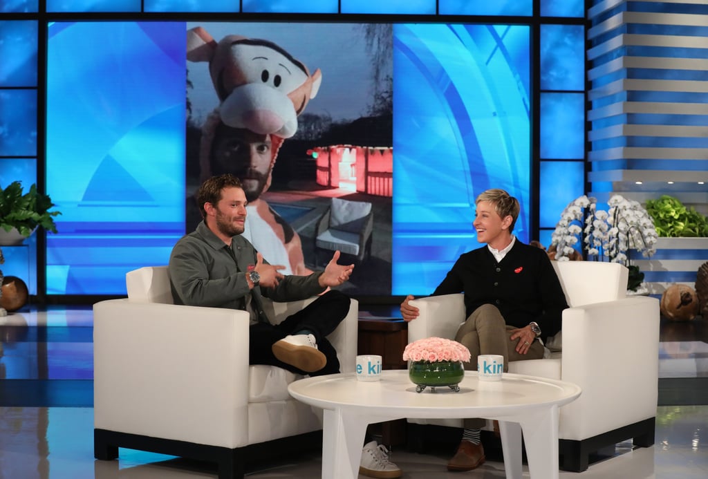 Jamie Dornan on The Ellen DeGeneres Show 2018